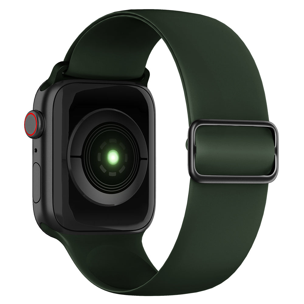 Soft Silicone Watch Band Adjustable Replacement Straps for Apple Watch Series 7 45mm Soft Silicone Watch Band Adjustable Replacement Straps for Apple Watch Series 7 45mm